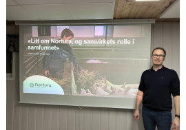 «Nortura – samvirkets rolle i samfunnet» v. Frode Moss.