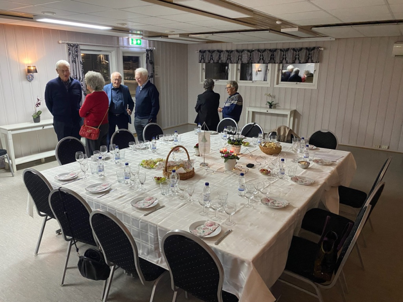 Mandag 9/2-26 var Odal Rotaryklubb samlet til vinaften